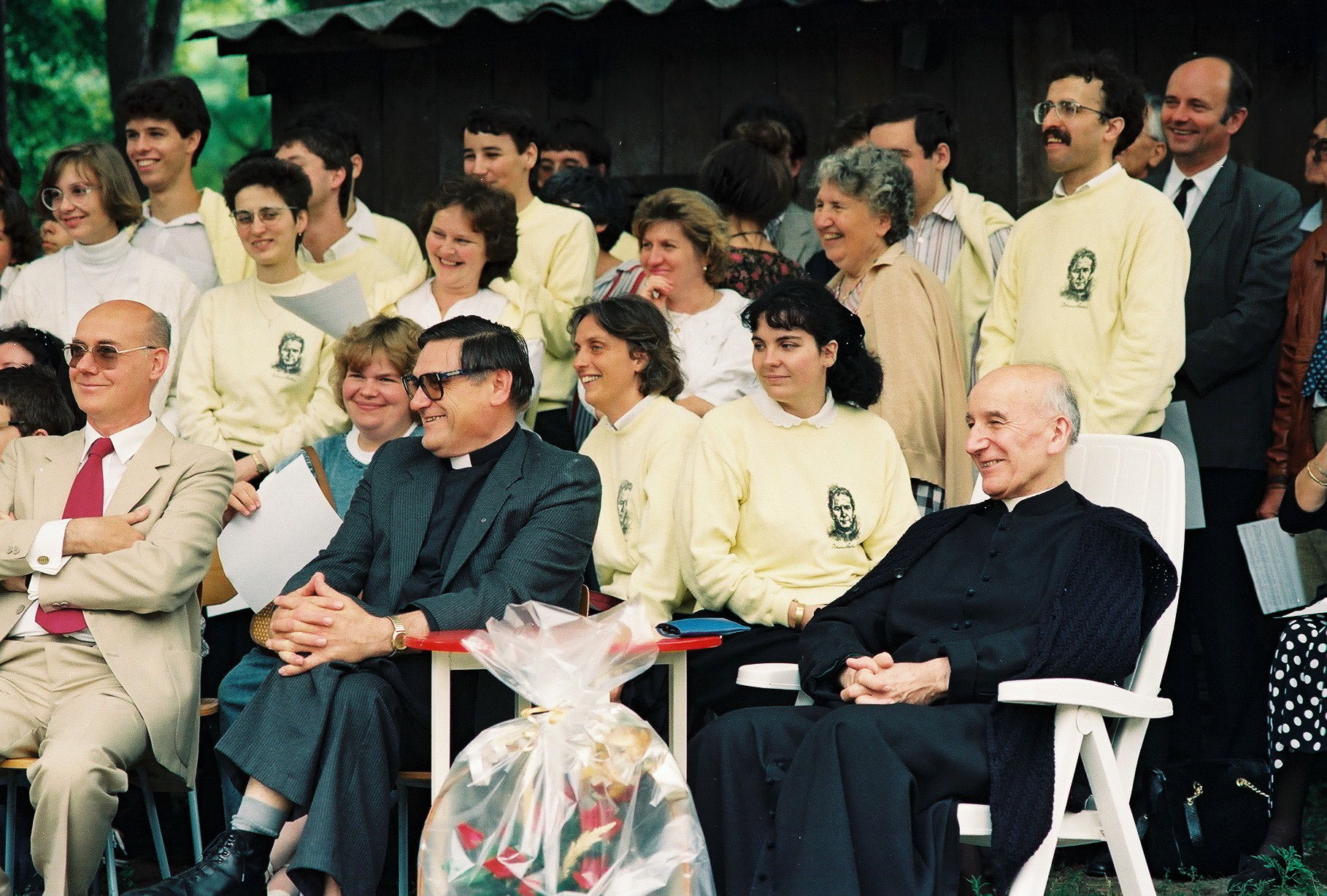 János bácsi ünneplése Újpesten, 1993 (Bencseky Mátyás fényképei)
